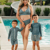 SS2026 The "August” Women's Cross Back Bikini Top