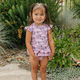 SS2026 The "Kinsley" Girls 2 Piece Twirl Rashguard Set