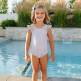 SS2026 The "Lily" Ruffle Shoulder One Piece