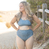 The "August" High Waist Bikini Bottoms