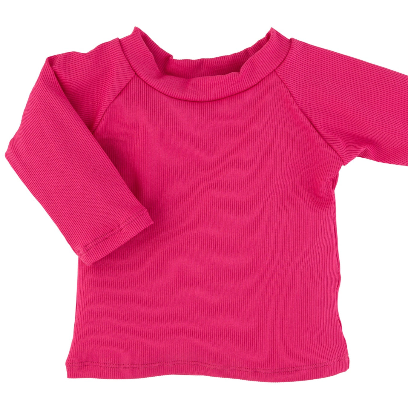 upf 50 kids hot pink rashguard