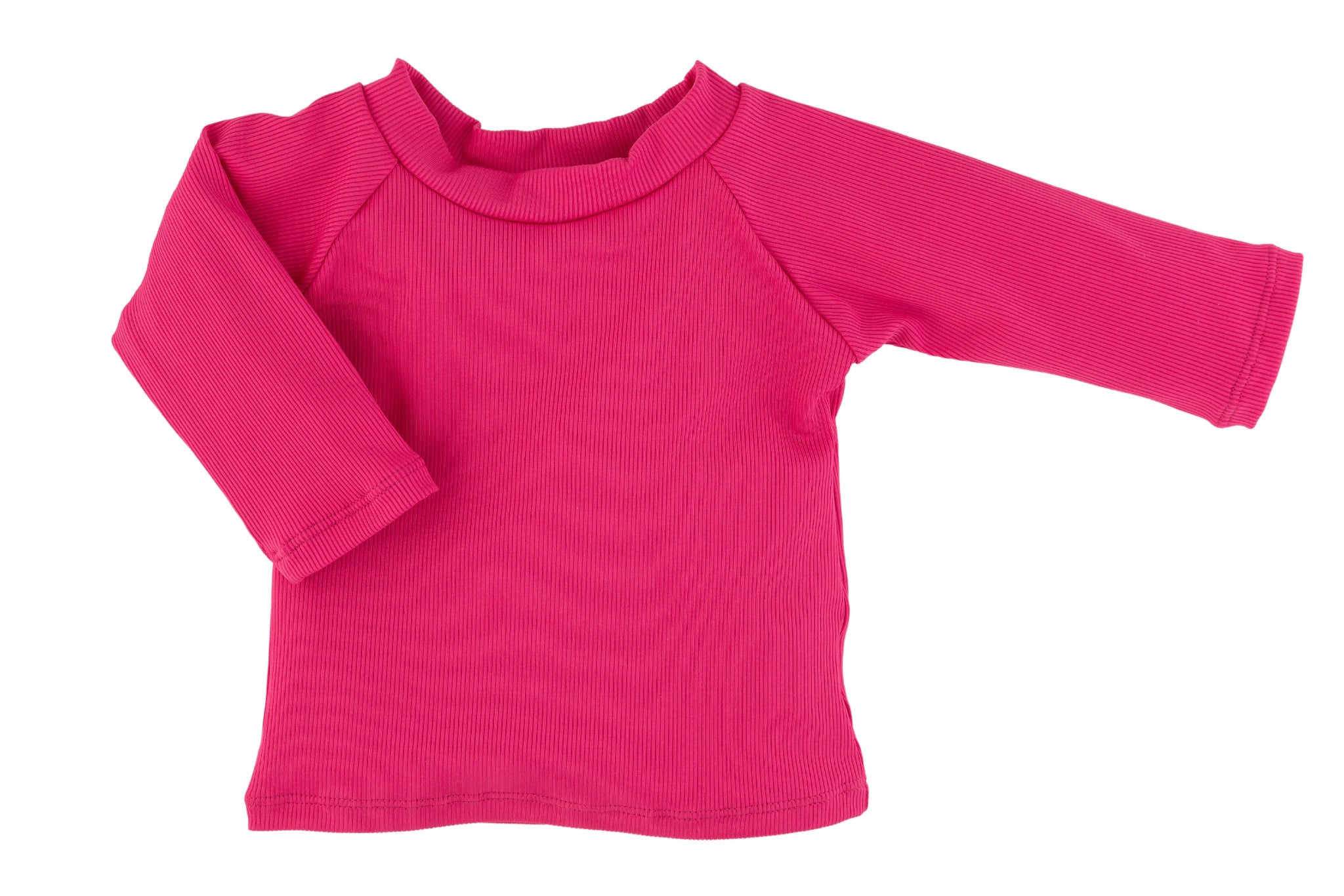 upf 50 kids hot pink rashguard