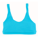 "Brights" Blue Curaco Women's Scoop Neck Top