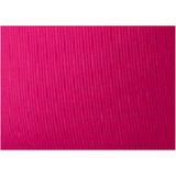 "Brights" Ribbed Hot Pink Ruffle Rashguard Suit