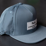 *SALE* Classic Waterproof Snapback (White Patch)