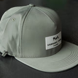 *SALE* Classic Waterproof Snapback (White Patch)