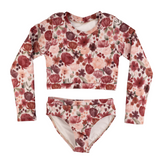 SS2026 The "Harper" Youth Cropped Rashguard Set