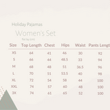 Holiday Bamboo Women's Jogger Set - Sage Cars