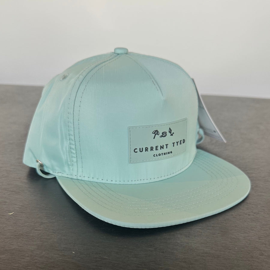 Classic Waterproof Snapback Hats LG 21-23 / Sage Green / Tonal
