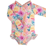 SS2026 The "Isabella" Ruffle Rashguard Suit