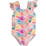 SS2026 The "Isabella" Ruffle Shoulder One Piece