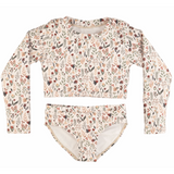 SS2026 The "Ivy" Youth Cropped Rashguard Set