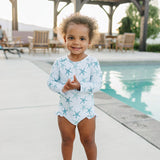 The "Jordan" Ruffle Rashguard Suit