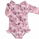 SS2026 The "Kinsley" Ruffle Rashguard Suit