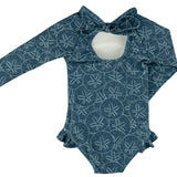 The "Levi" Ruffle Rashguard Suit