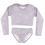 SS2026 The "Lily" Youth Cropped Rashguard Set