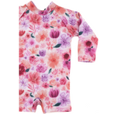 swimsuit, swimwear, floral swimsuit, girl swimwear, rashguard, infant swimwear