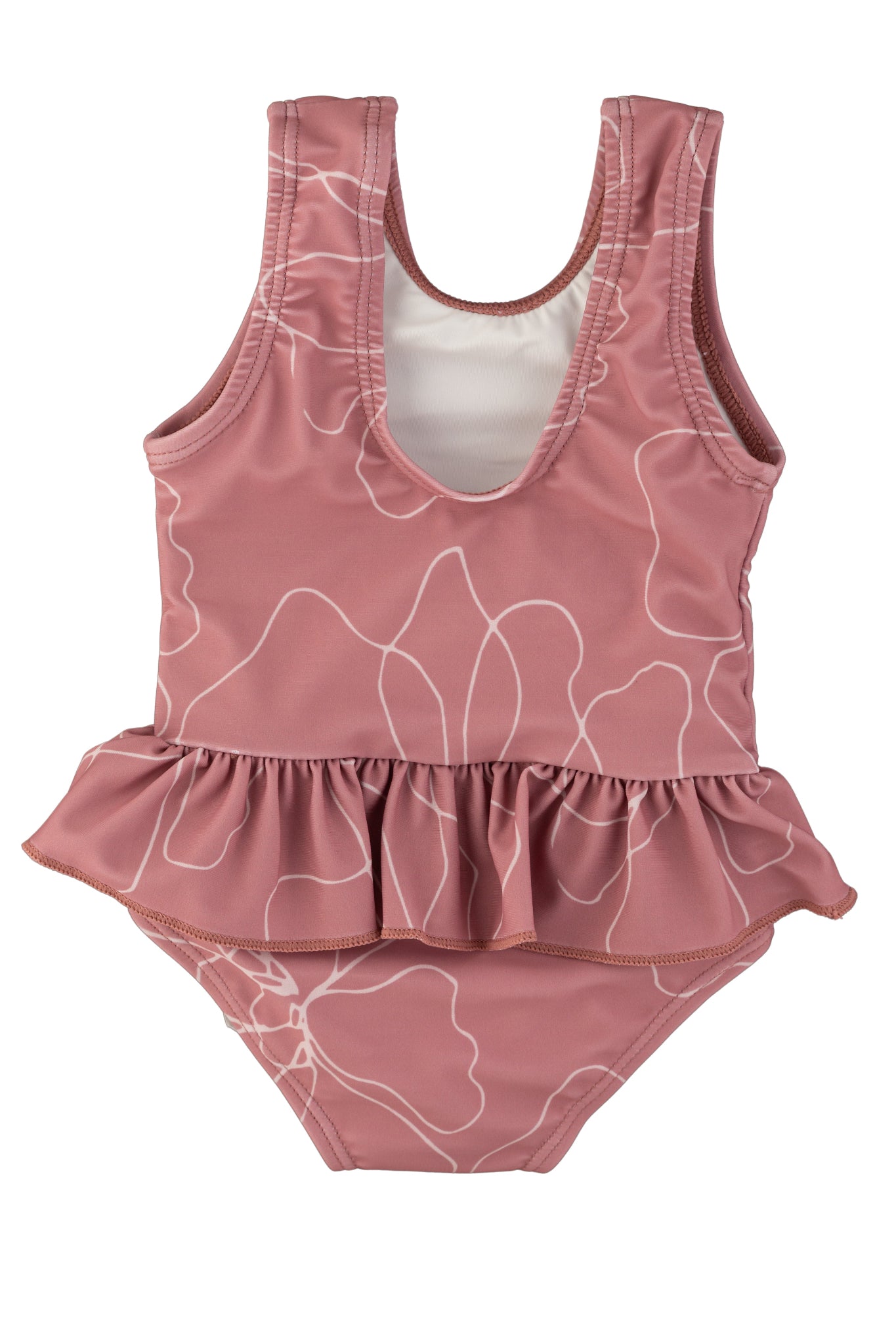 girls pink swimwear