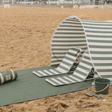 SS2027 Pine Stripes Oversized Beach Pop up Tent