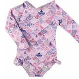 The "Sofia" Ruffle Rashguard Suit