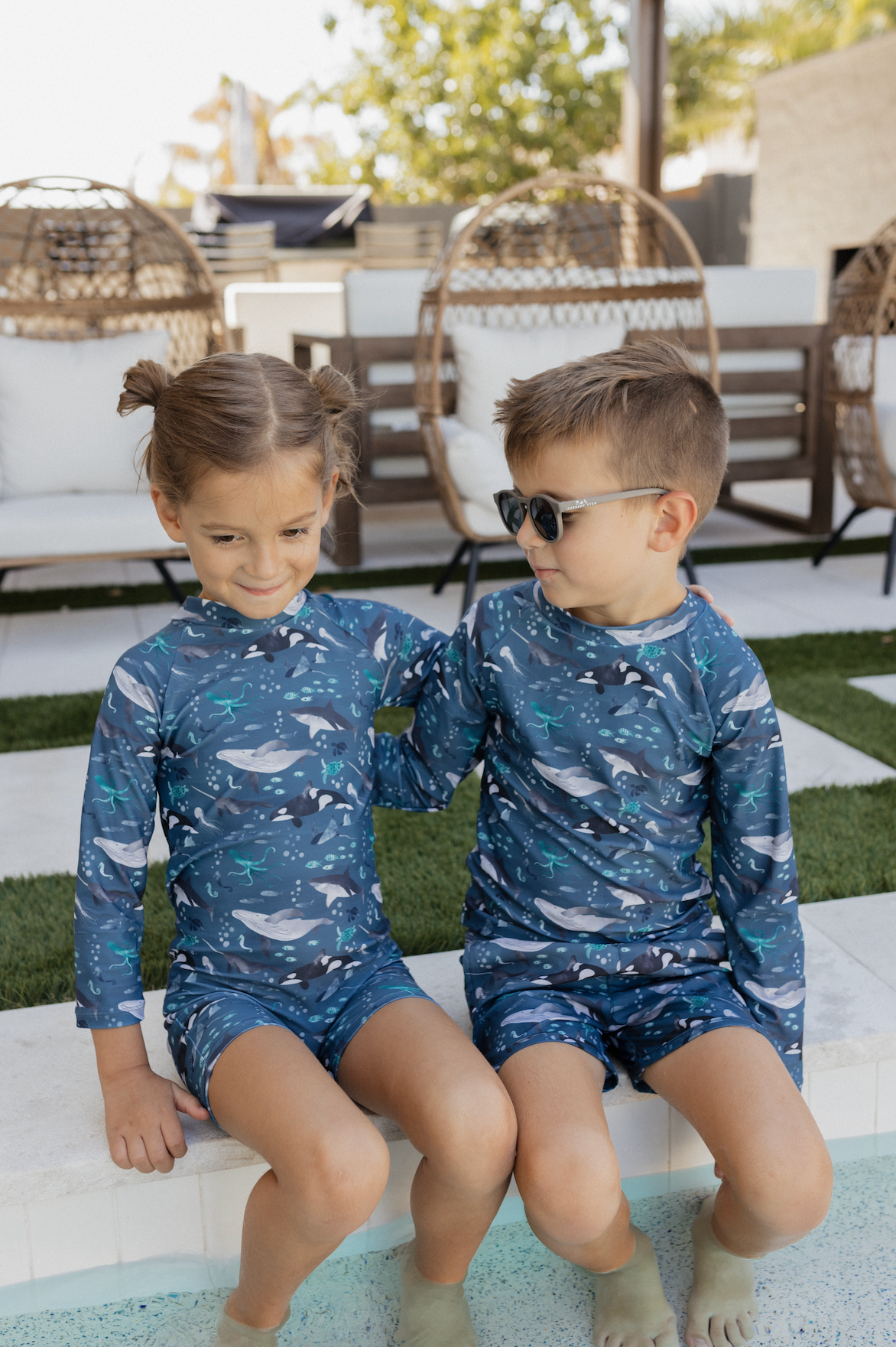 swimsuit, swimwear, ocean animal swimsuit, boy swimwear, rashguard, infant swimwear