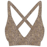 The "Parker" Women's Cross Back Bikini Top