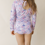 The "Sofia" Ruffle Rashguard Suit