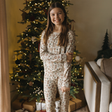 Holiday Bamboo Children's Two Piece Set - Gingerbread Lane