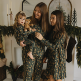 Holiday Bamboo Women's Jogger Set - Evergreen Glow