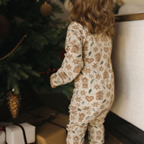 Holiday Bamboo Infant Onesie - Gingerbread Lane
