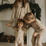 Holiday Bamboo Girls Nightgown - Gingerbread Lane