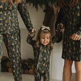 Holiday Bamboo Infant Onesie - Evergreen Glow
