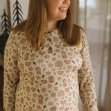 Holiday Bamboo Women's Jogger Set - Gingerbread Lane