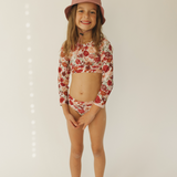 The "Harper" Youth Cropped Rashguard Set