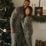 Herren-Pyjama-Set aus Bambus für den Urlaub – Holiday Tree Farm