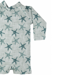 kids upf 50 sunsuit swimwear with starfish