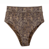 The "Parker" High Waist Bikini Bottoms