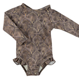 The "Parker" Ruffle Rashguard Suit