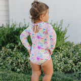 SS2026 The "Isabella" Ruffle Rashguard Suit