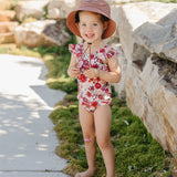 SS2026 The "Harper" Ruffle Shoulder One Piece