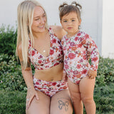 SS2026 The "Harper" Ruffle Rashguard Suit