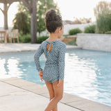 SS2026 The "August" Ruffle Rashguard Suit