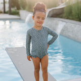 SS2026 The "August" Ruffle Rashguard Suit