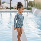 SS2026 The "August" Ruffle Rashguard Suit