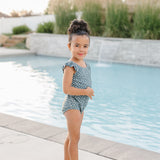 SS2026 The "August" Ruffle Shoulder One Piece