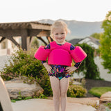 The "Reign" Ruffle Rashguard Suit
