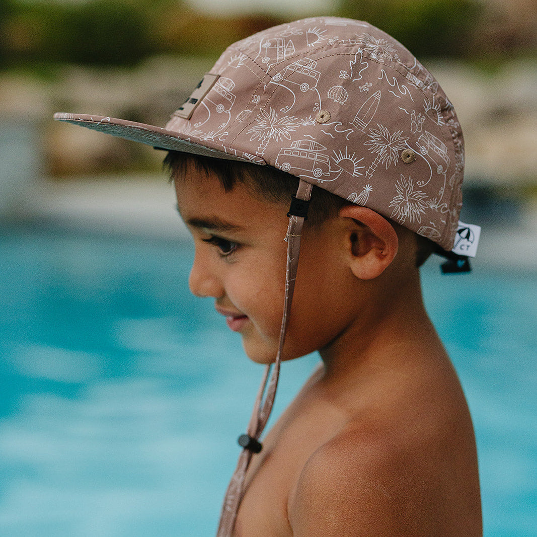 SS2026 5 Panel Waterproof Snapback Hats