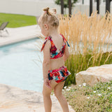 The "Briar" Girls Tie Up Skirt Bikini