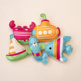 Colour Block Neoprene Sink Toys