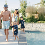 boys swim shorts, family matching, boardies